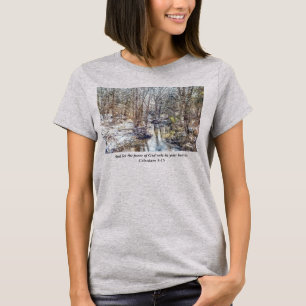 Branson Herfst Creek Winter Sneeuw Schilderachtig  T-shirt