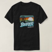 Branson Missouri  80S Style Retro Distresse T-shirt (Design voorkant)