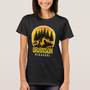 Branson Missouri Big wheel Travel Camping Hiking N T-shirt