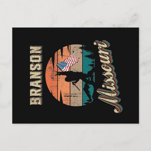 Branson Missouri Briefkaart (Voorkant)