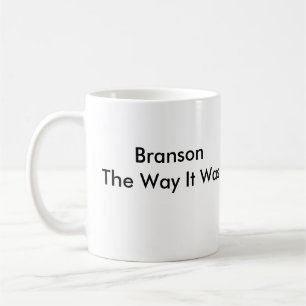 Branson zoals het was koffiemok
