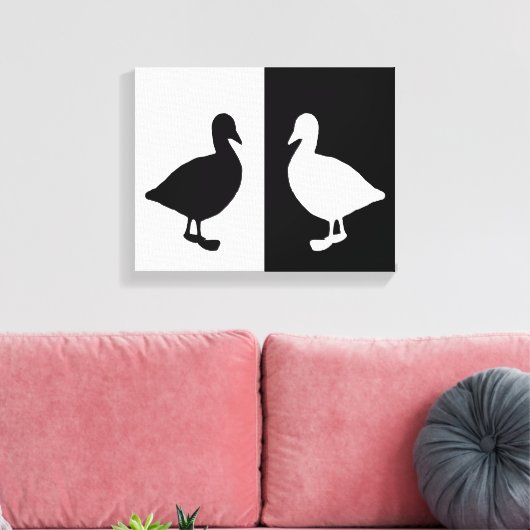 brant canvas afdruk (Insitu (Woonkamer))