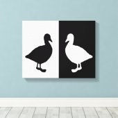 brant canvas afdruk (Insitu (Houten vloer))