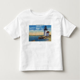 Brant Point Lighthouse Scene Kinder Shirts