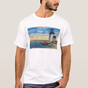 Brant Point Lighthouse Scene T-shirt