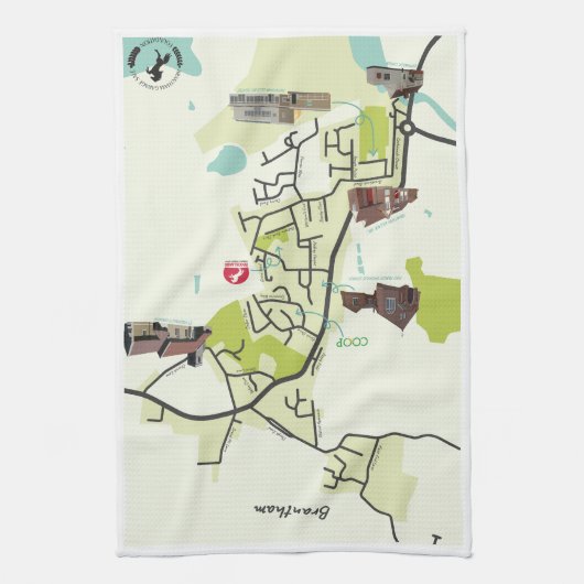 Brantham Carte Torchon (Vertical)