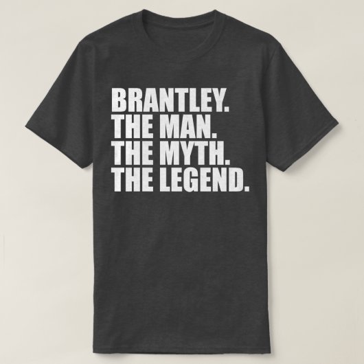 BrantleyBrantley Naam Brantley Voornaam T-shirt (Design voorkant)