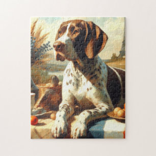 Braque Français Schilderij Legpuzzel