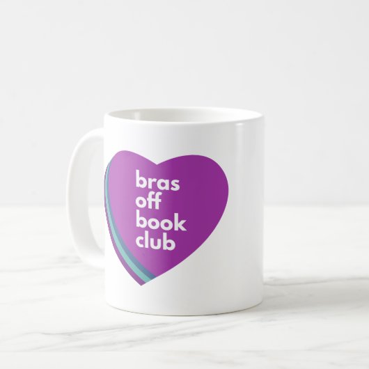 Bras Off Book Club Mug (Devant gauche)
