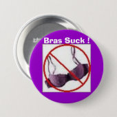 Bras Suck. knoop Ronde Button 7,6 Cm (Voorkant /achterkant)