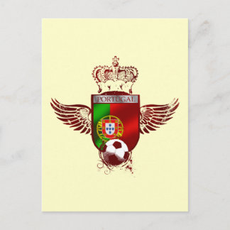 Brasão de Futebol Fás Portugueses Briefkaart