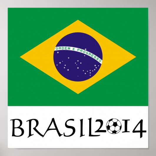 Brasil 2014 poster (Voorkant)