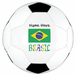 Brasil Bandiera Brazilië gepersonaliseerd Voetbal