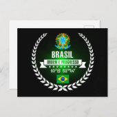 Brasil Briefkaart (Voorkant / Achterkant)