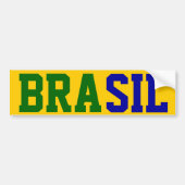 Brasil Bumpersticker (Voorkant)