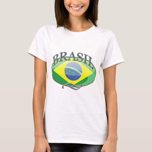 Brasil Button T-shirt (Voorkant)