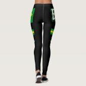 Brasil Flag Leggings (Achterkant)