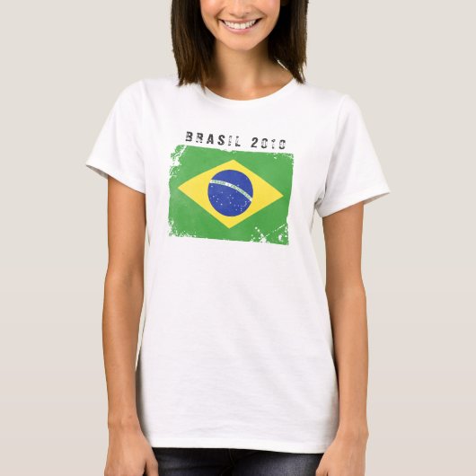 Brasil Flag Shirt (Voorkant)