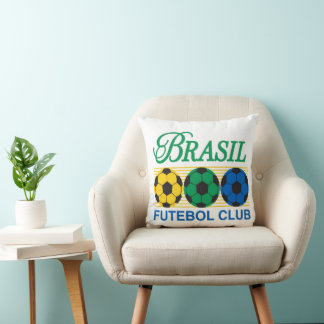 Brasil Futebol Club Vintage Soccer Kussen