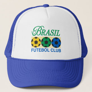 Brasil Futebol Club Vintage Soccer Trucker Pet