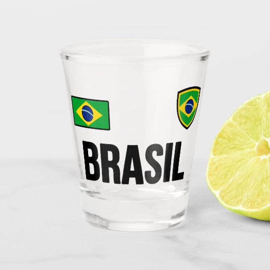 Brasil Shot Glas (Voorkant)