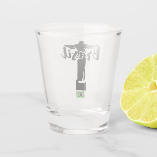 Brasil Shot Glas (Achterkant)