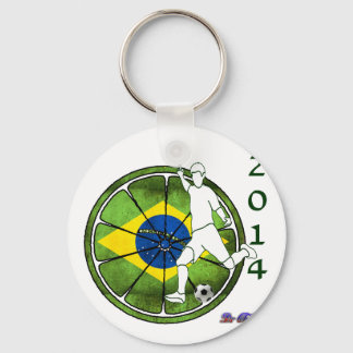 BRASIL SOCCER 2014 GIFTS SLEUTELHANGER