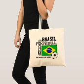 BRASIL Soccer Football Tote Bag (Voorkant (product))