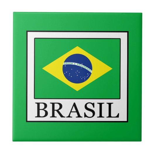 Brasil Tegeltje (Voorkant)