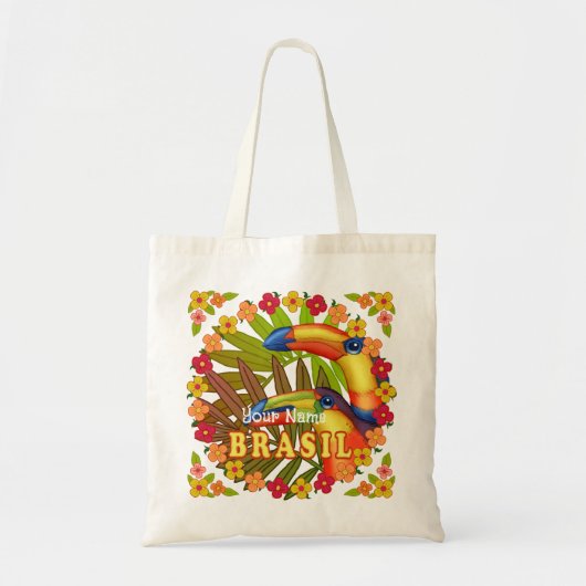 Brasil Toucans canvas tas (Voorkant)