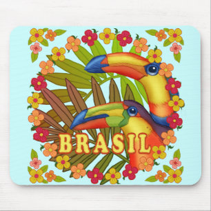 Brasil Toucans mousepad Muismat