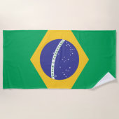 Brasil vlag strandlaken (Voorkant)