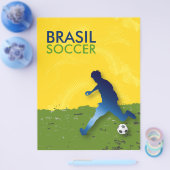 Brasil Voetbal Flyer (Enkel)