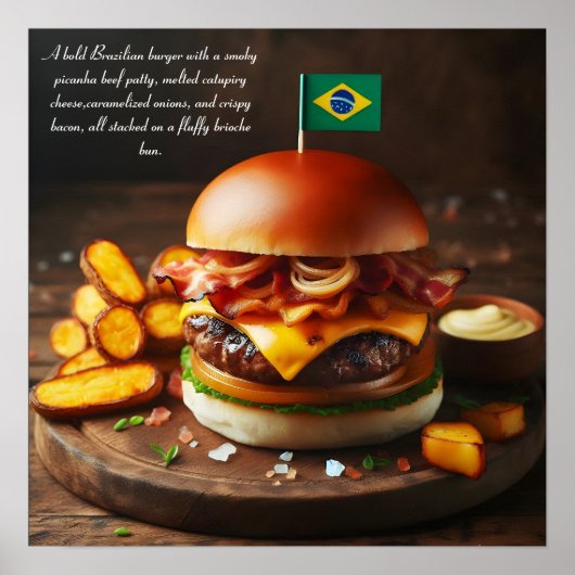 Brasilia Bites: Picanha Perfection Poster (Voorkant)