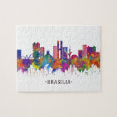 Brasilia Brazilië Skyline Legpuzzel (Horizontaal)