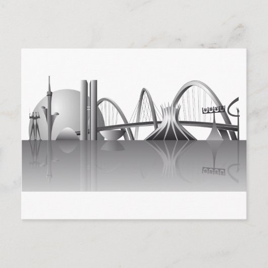 Brasilia City Briefkaart (Voorkant)