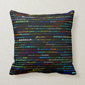 Brasilia Design de texte I Lance Oreiller