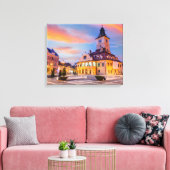 Brasov Canvas Afdruk (Insitu (Woonkamer))