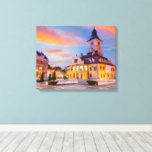 Brasov Canvas Afdruk (Insitu (Houten vloer))