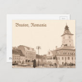 Brasov, Roemenië Briefkaart (Voorkant / Achterkant)
