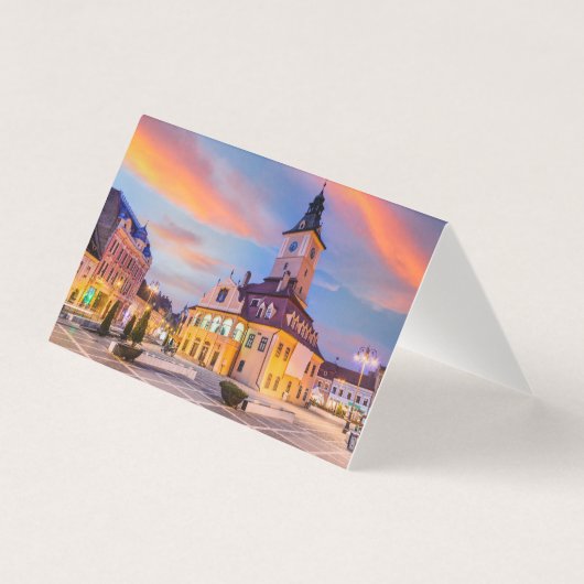 Brașov Roemenië Kaart (Voorkant)