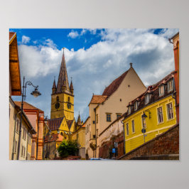 Brasov, Roemenië Poster