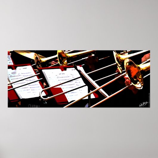 Brass Allure 1 Poster (Voorkant)