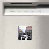 Brass Band French Quarter New Orleans Magneet (Insitu (Vaatwasser))