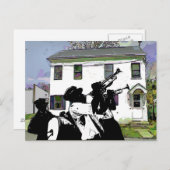 Brass Band in Delaware House Briefkaart (Voorkant / Achterkant)