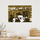 Brass Band, New Orleans Poster (Keuken)