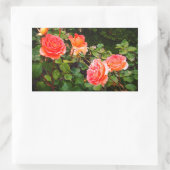 Brass Band Roos #1 Rechthoekige Stickers (Tas)