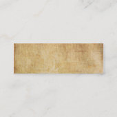 Brass Bord Lijst Mini Visitekaartje (Achterkant)