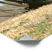 Brass Cannon uit de burgeroorlog Poster (Hoek)