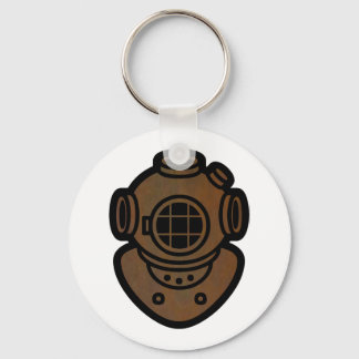 Brass Diving Helmet Sleutelhanger
